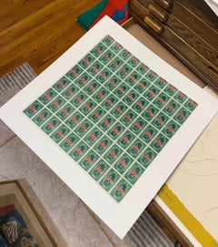 Grüne S & H-Stempel