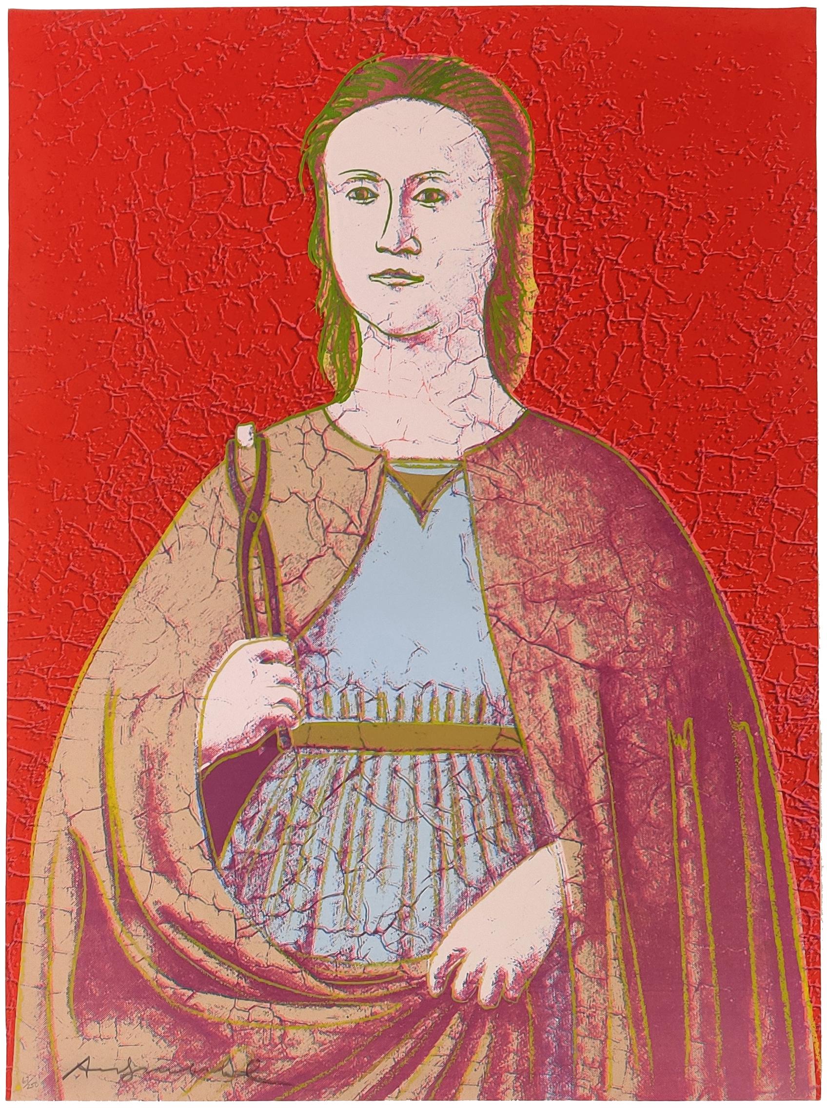 Andy Warhol Portrait Print – SAINT APOLLONIA FS II.330