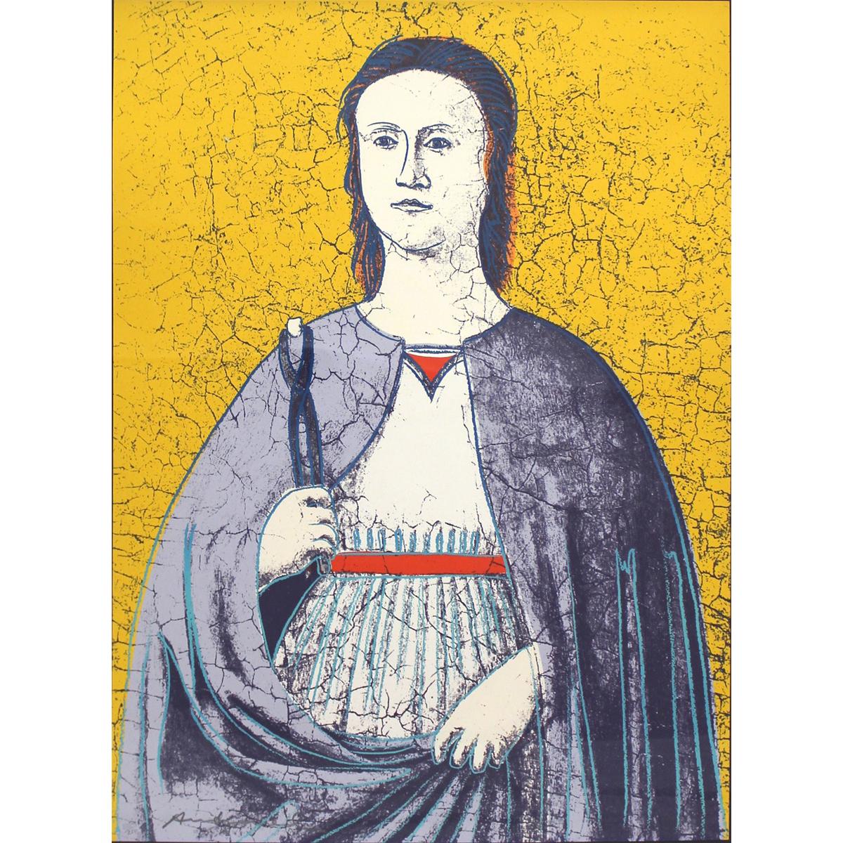 Saint Apollonia (FS II.333) - Print by Andy Warhol