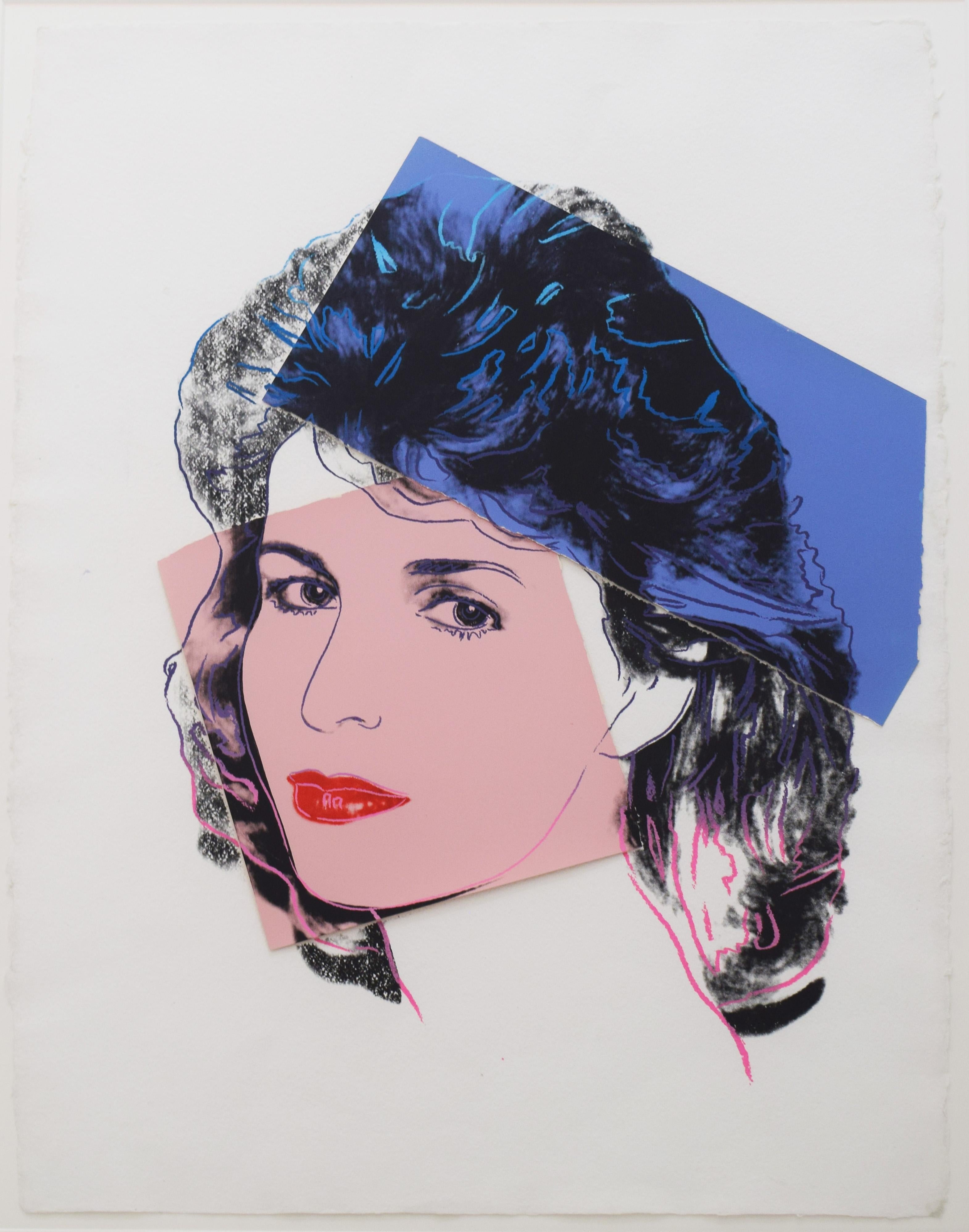 Sally Quinn - Ritratto femminile Pop Art - Print di Andy Warhol