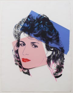 Sally Quinn – Weibliches Porträt Pop Art