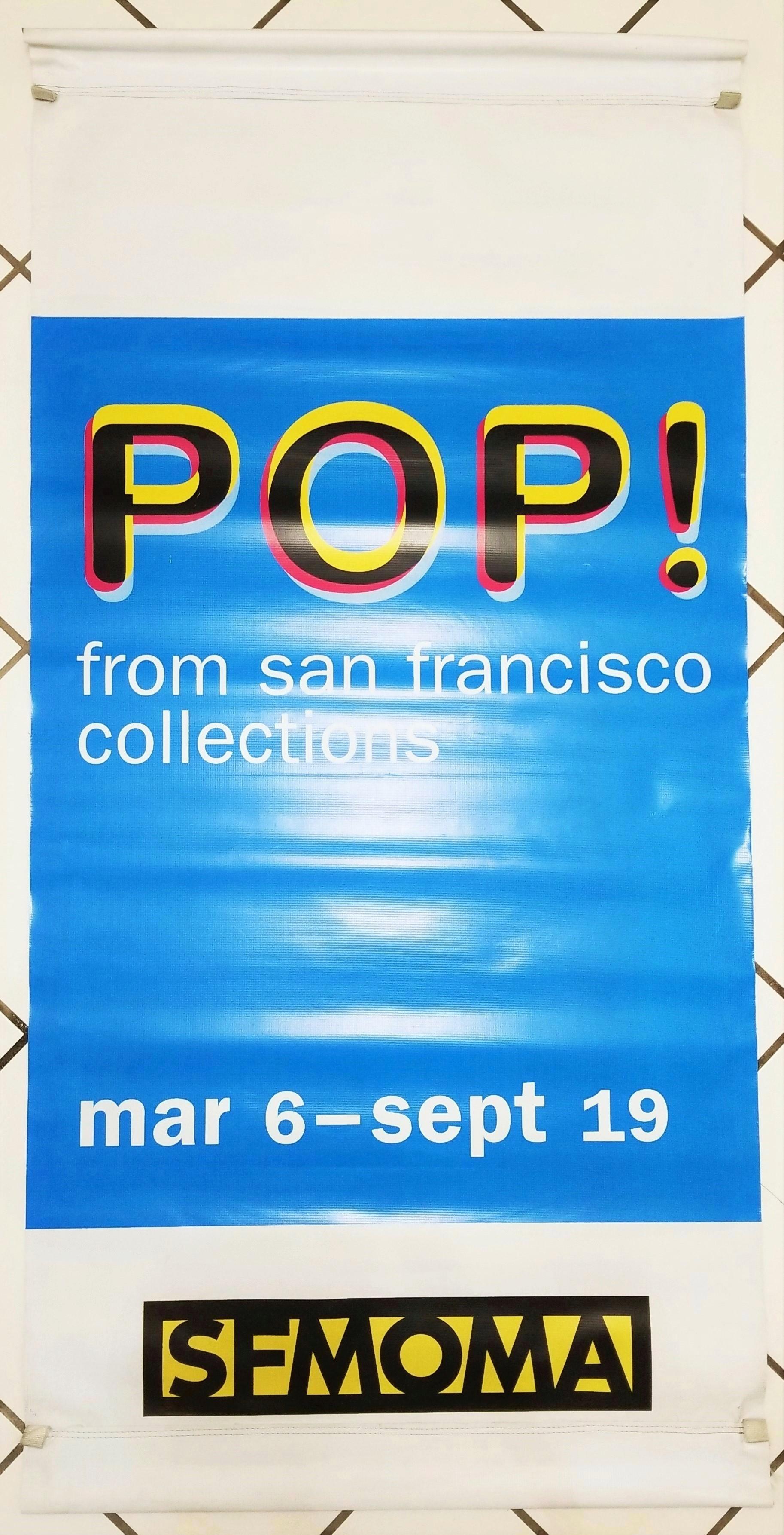 San Francisco Museum of Art (Pepper Pot) Vinyl Banner /// Andy Warhol Soup Can For Sale 13