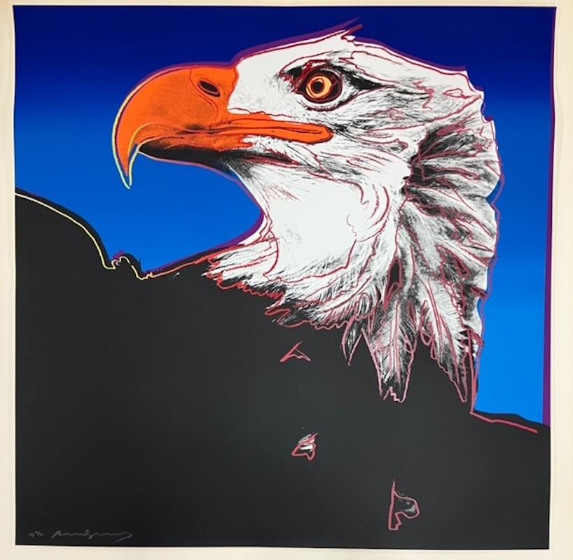 Pygargue à tête blanche - Print de Andy Warhol