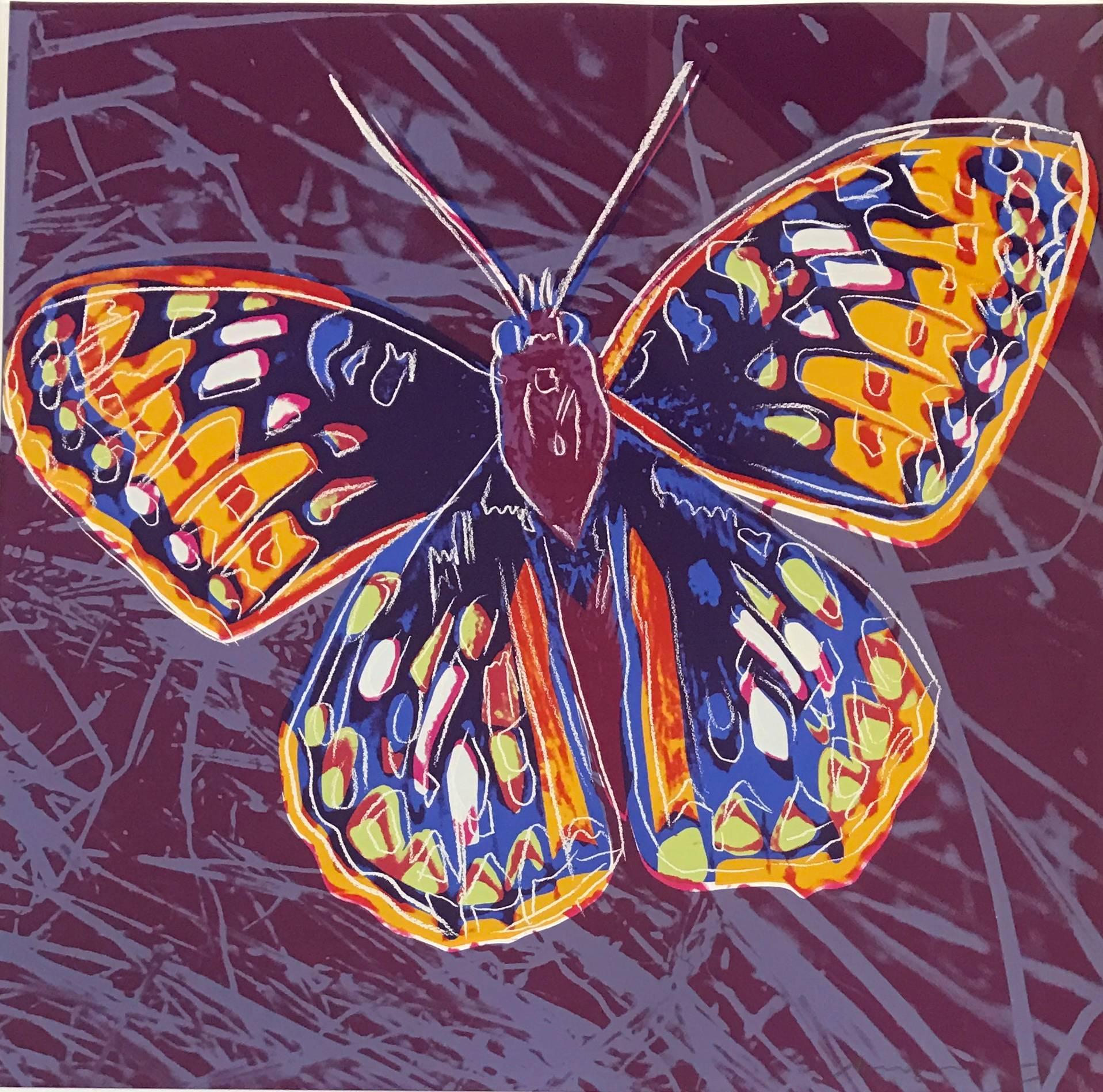 Andy Warhol Animal Print - San Francisco Silverspot from Endangered Species, F&S II.298
