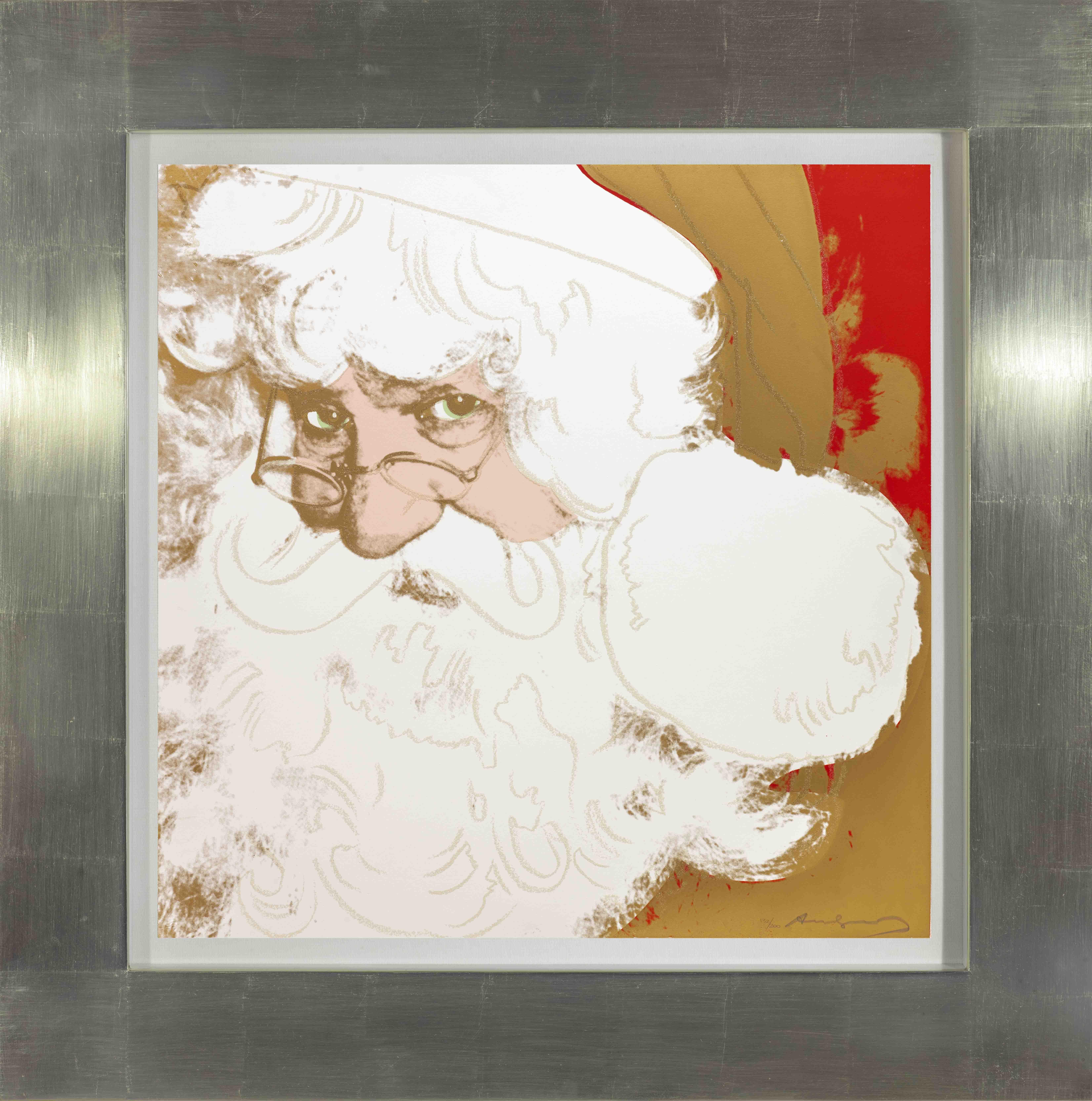 Santa Claus, 1981 (FS.II.266, Myths) - Print by Andy Warhol