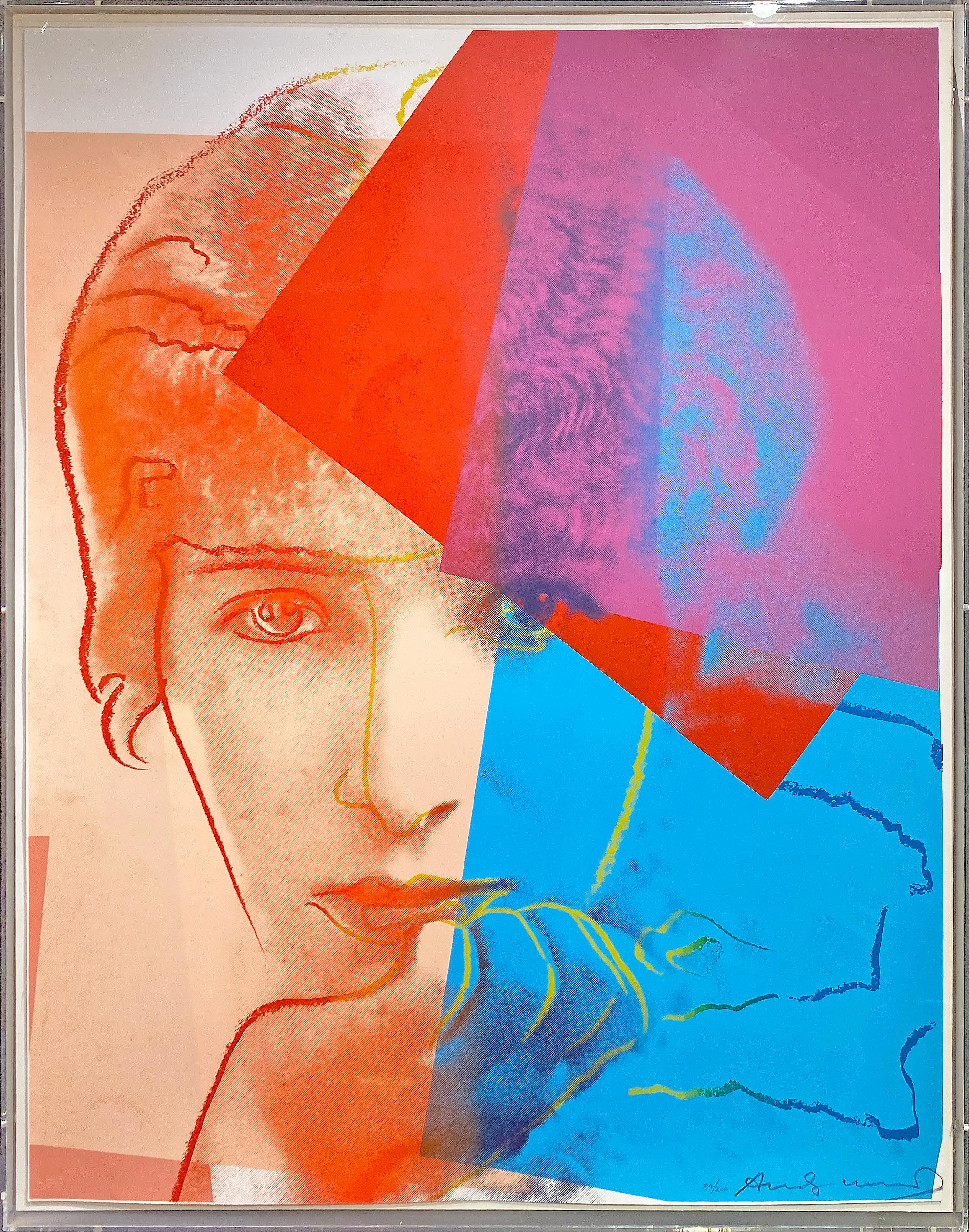 Sarah Bernhardt da Dieci ritratti di ebrei del XX secolo, 1980 - Print di Andy Warhol