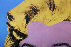 Shot Sage Blue Marilyn, Pop Art Museum Reproduktionsdruck nach Andy Warhol