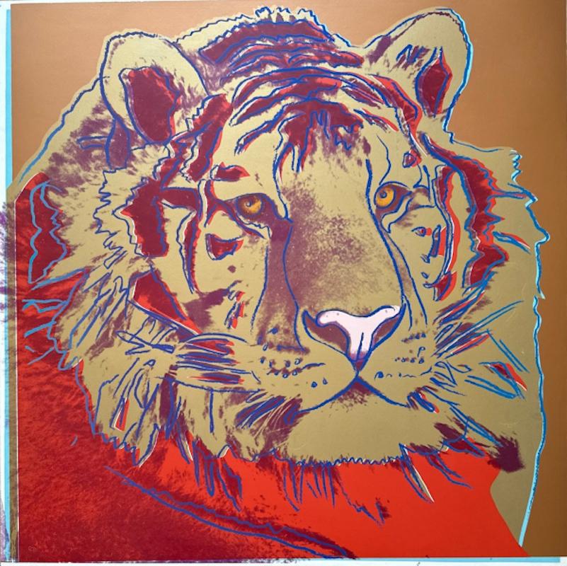 Andy Warhol Animal Print - Siberian Tiger TP