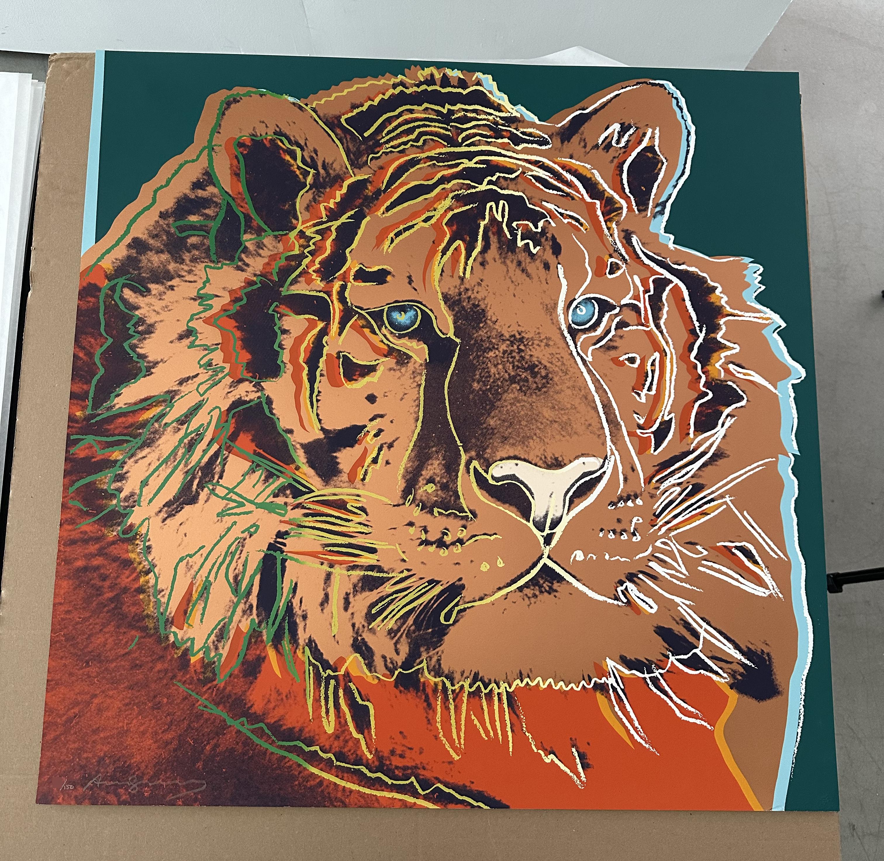 Siberian Tiger (FS II.297) - Print by Andy Warhol