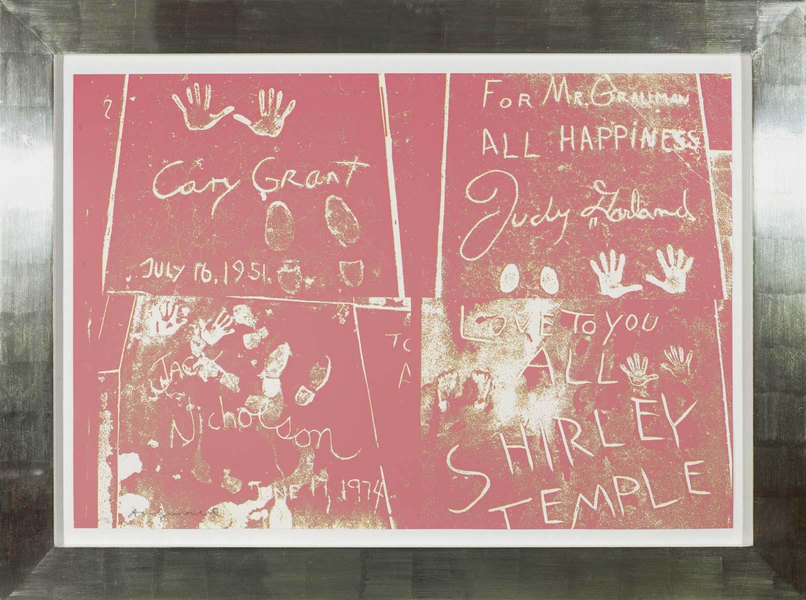 Sidewalk, 1983 (FS.II.304, Acht für acht) – Print von Andy Warhol