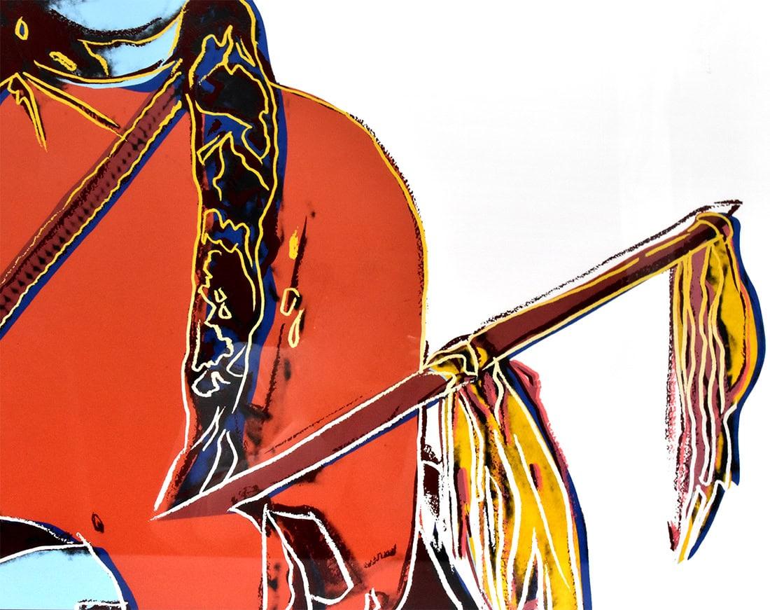 Sitting Bull, from the Cowboys and Indians Series - Pop Art Print by Andy Warhol