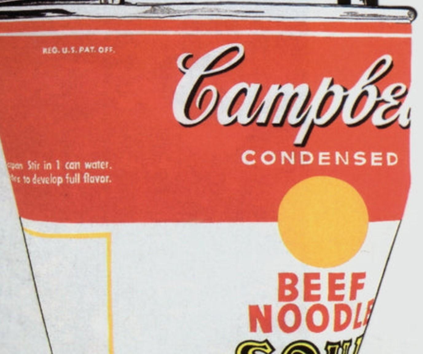 Sac en forme de canette de soupe par Andy Warhol en vente 1