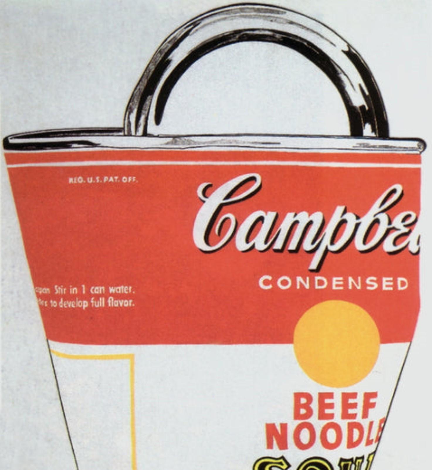 Sac en forme de canette de soupe par Andy Warhol en vente 2
