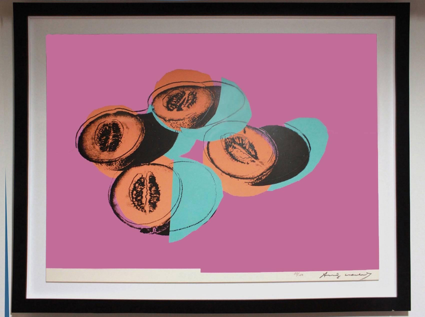 Space Fruit: Cantaloupes (FS II.198)  - Print by Andy Warhol