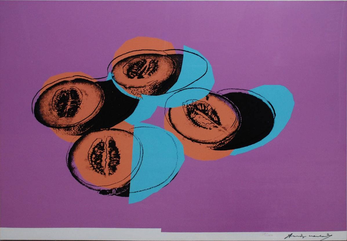 Andy Warhol Still-Life Print - Space Fruit: Cantaloupes (FS II.198) 