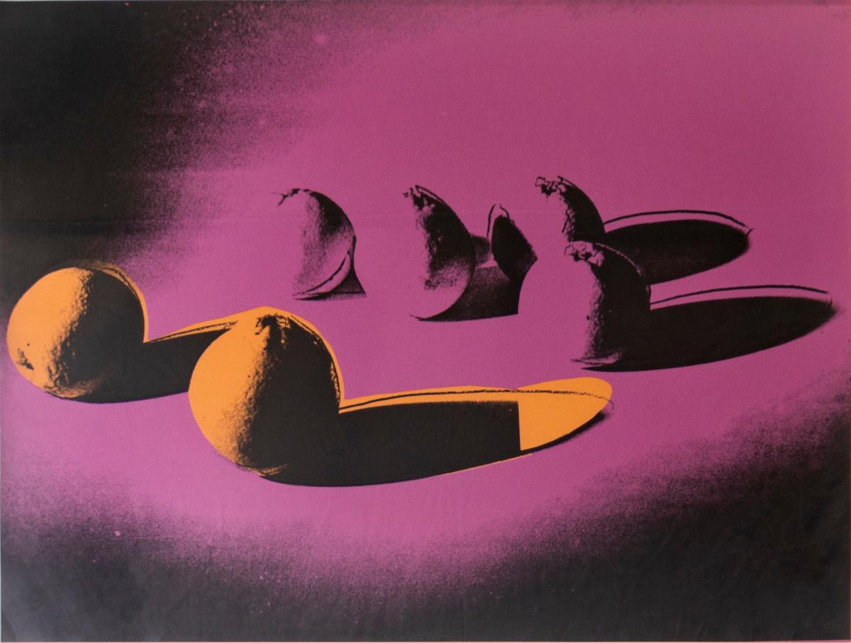 Space Fruit: Oranges (FS II.197) (Unique) - Print by Andy Warhol