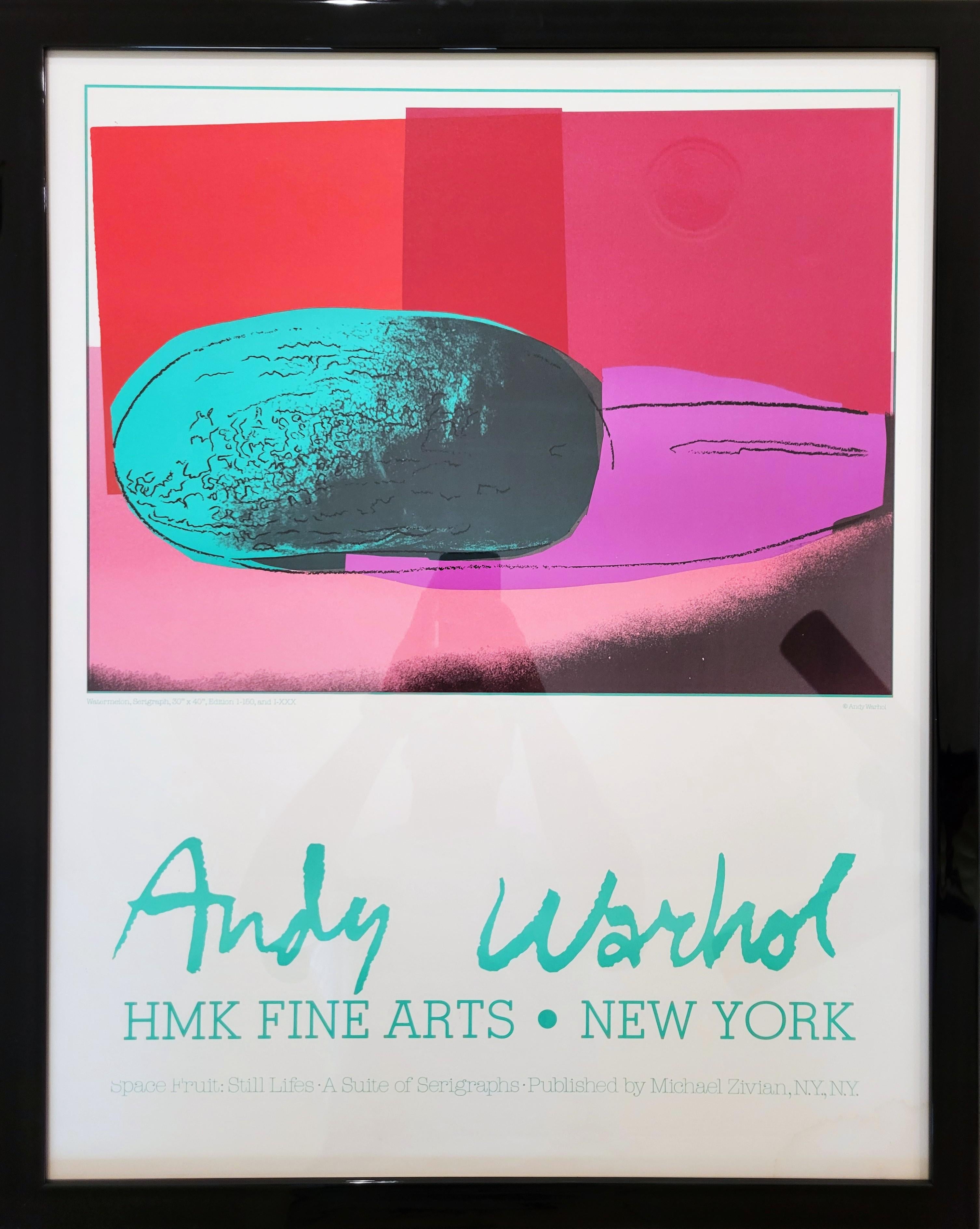 Space Fruit: Still Lifes (Watermelon) Poster /// Andy Warhol Pop Art New York For Sale 1