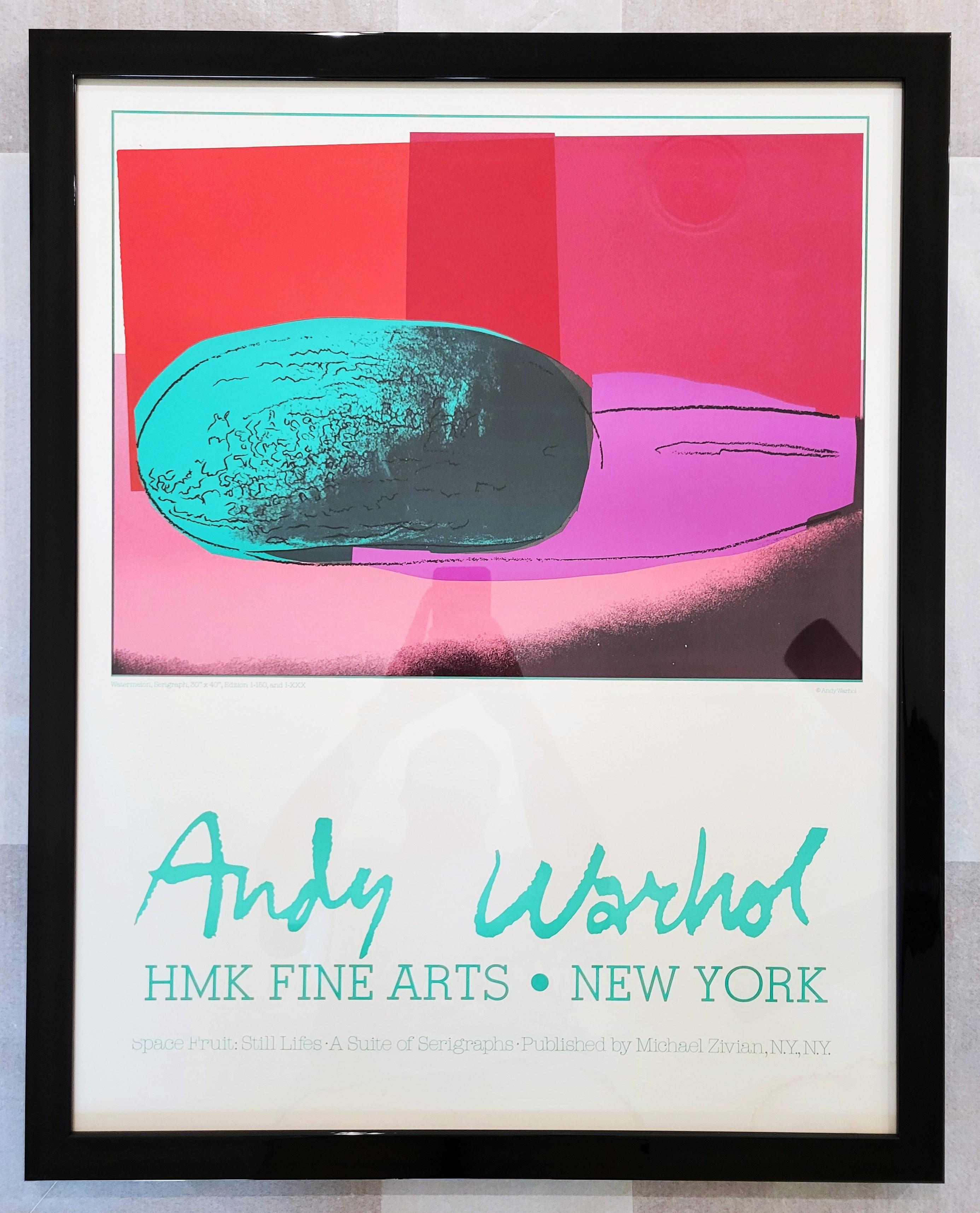 Space Fruit: Still Lifes (Watermelon) Poster /// Andy Warhol Pop Art New York For Sale 2