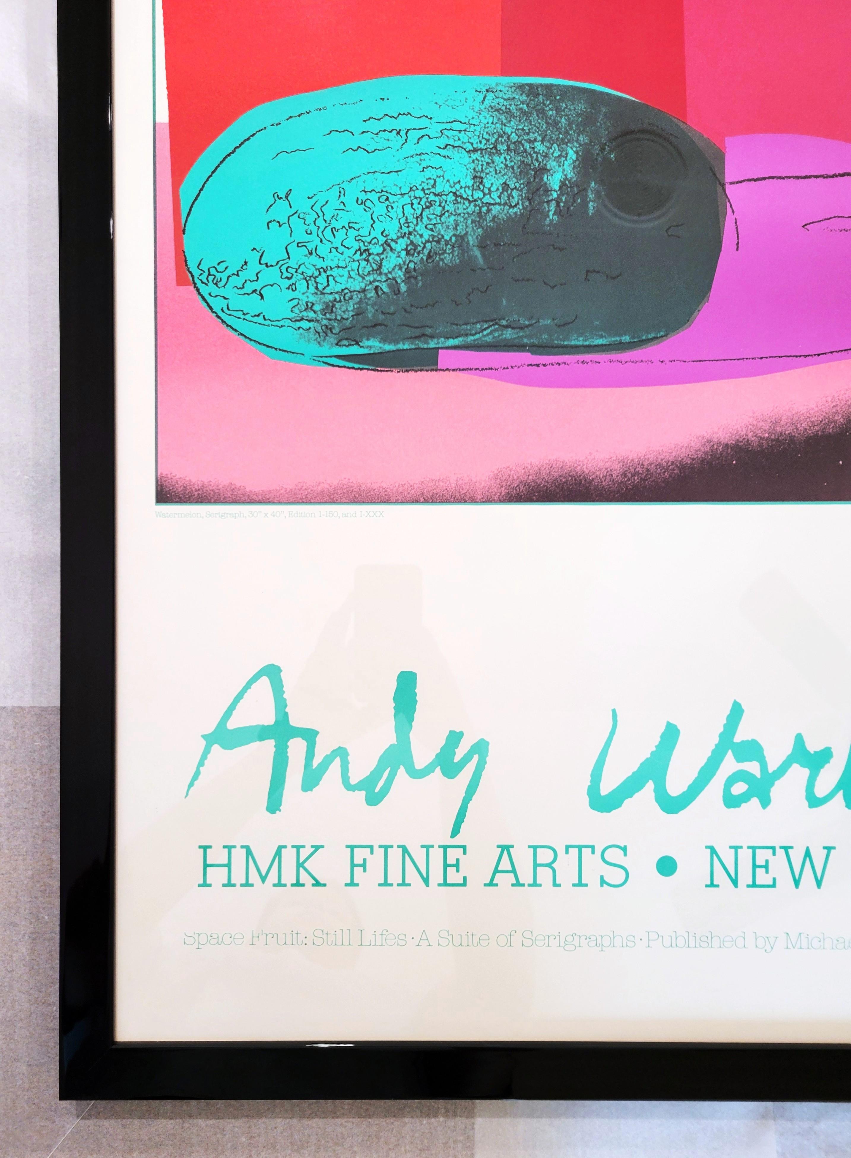 Space Fruit: Still Lifes (Watermelon) Poster /// Andy Warhol Pop Art New York For Sale 3