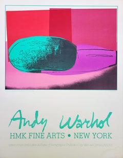Obst: Stillleben (Wassermelonen) Poster /// Andy Warhol Pop Art New York, Space