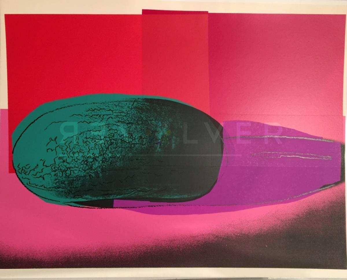 Space Fruit: Watermelon (FS II.199) - Print by Andy Warhol