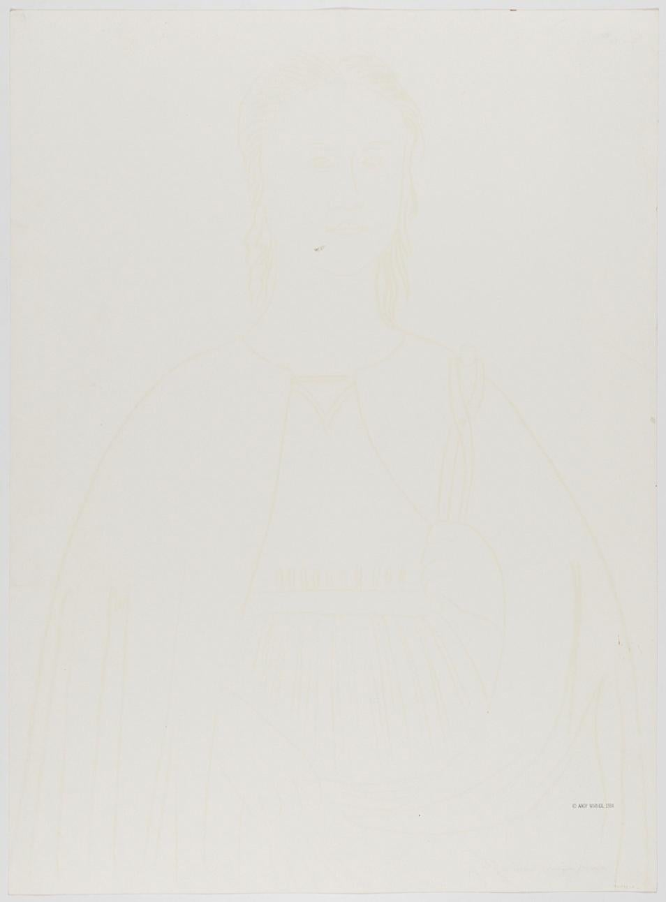 St. Apollonia FS II.330-333 (Matching-Set) (Pop-Art), Print, von Andy Warhol