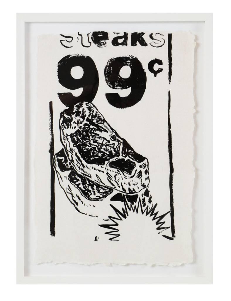 Steaks 99 CENTS (F/S CAT. # IIIA.68) - Print by Andy Warhol