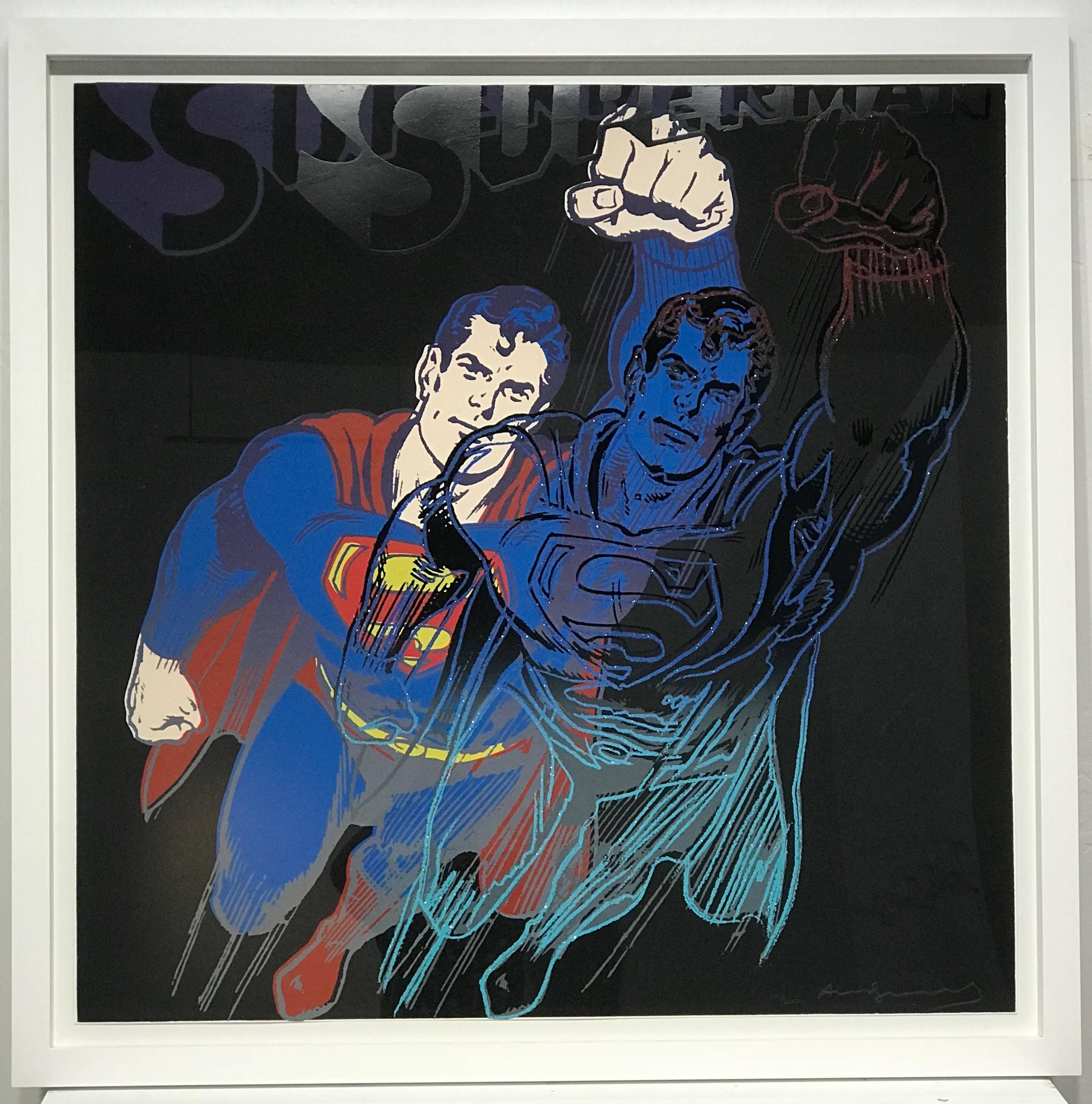 Superman from Myths F&S II.260 - Contemporary Print by Andy Warhol