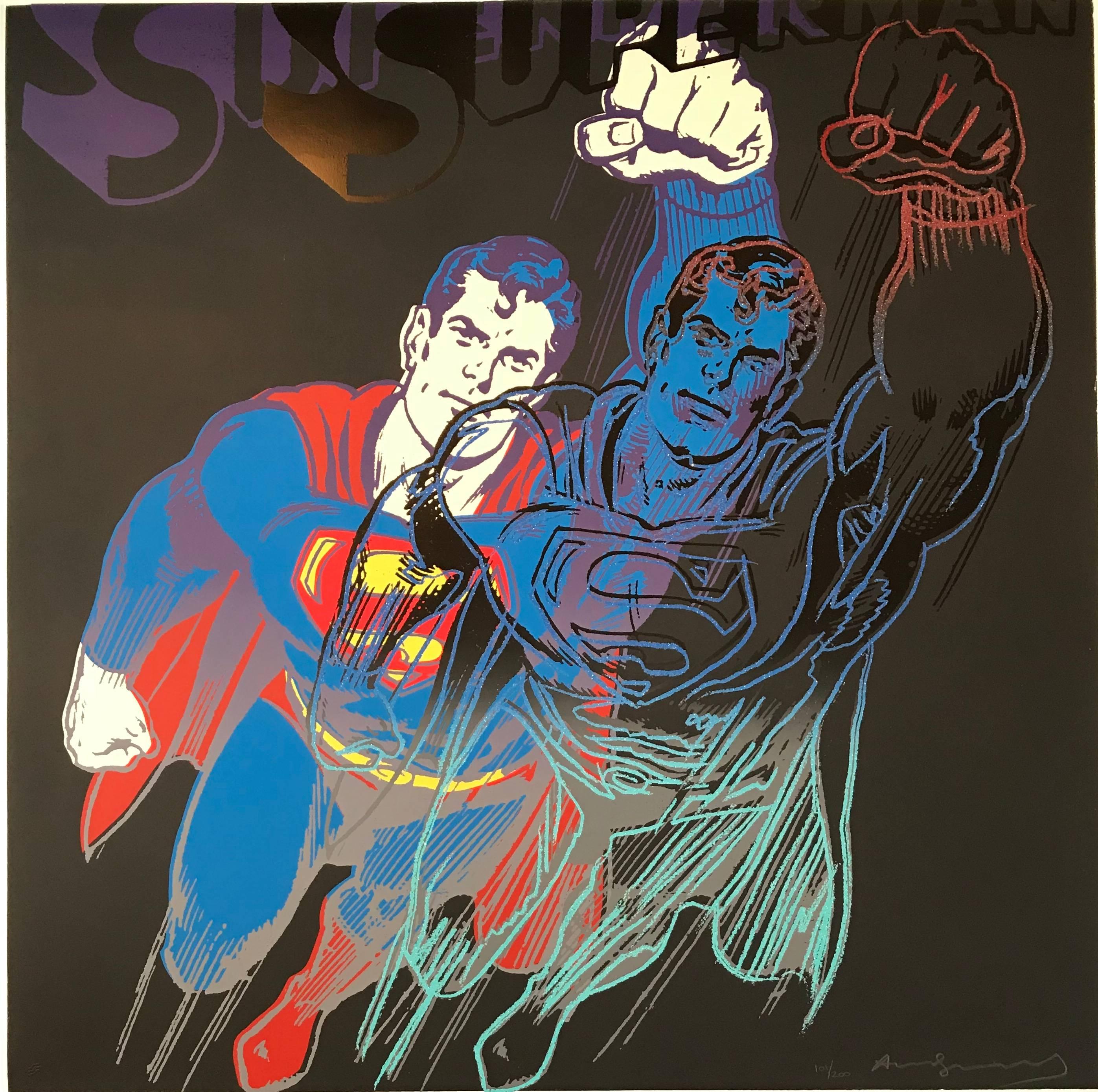 Andy Warhol Print - Superman from Myths F&S II.260