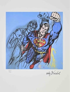 Superman - Screen Print after Andy Warhol - 1986