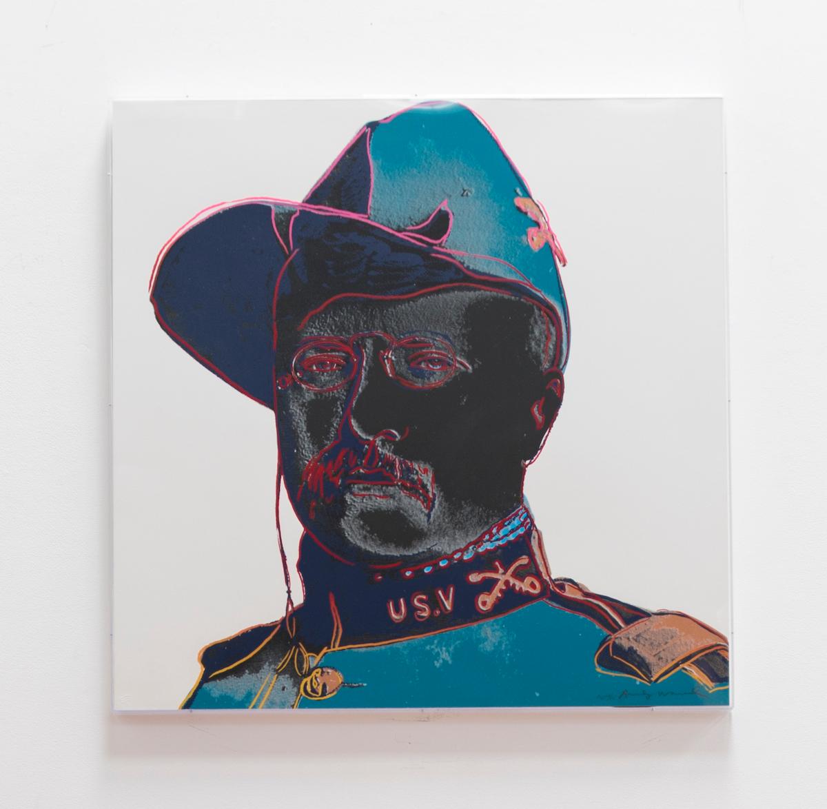 Teddy Roosevelt (FS II.386) - Pop Art Print by Andy Warhol
