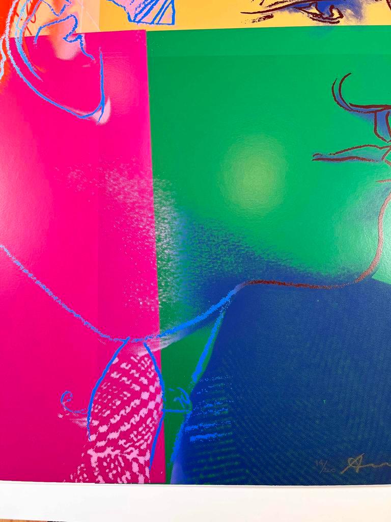 Andy Warhol
Ten Portraits of Jews of the Twentieth Century: George Gershwin
Catalogue Raisonne Number: II.231
1980; Screenprint on Lenox Museum Board
40 x 32 inches; Edition of 200, Edition number 14/200
Tirage: edition 200, AP 30, PP 5, 3