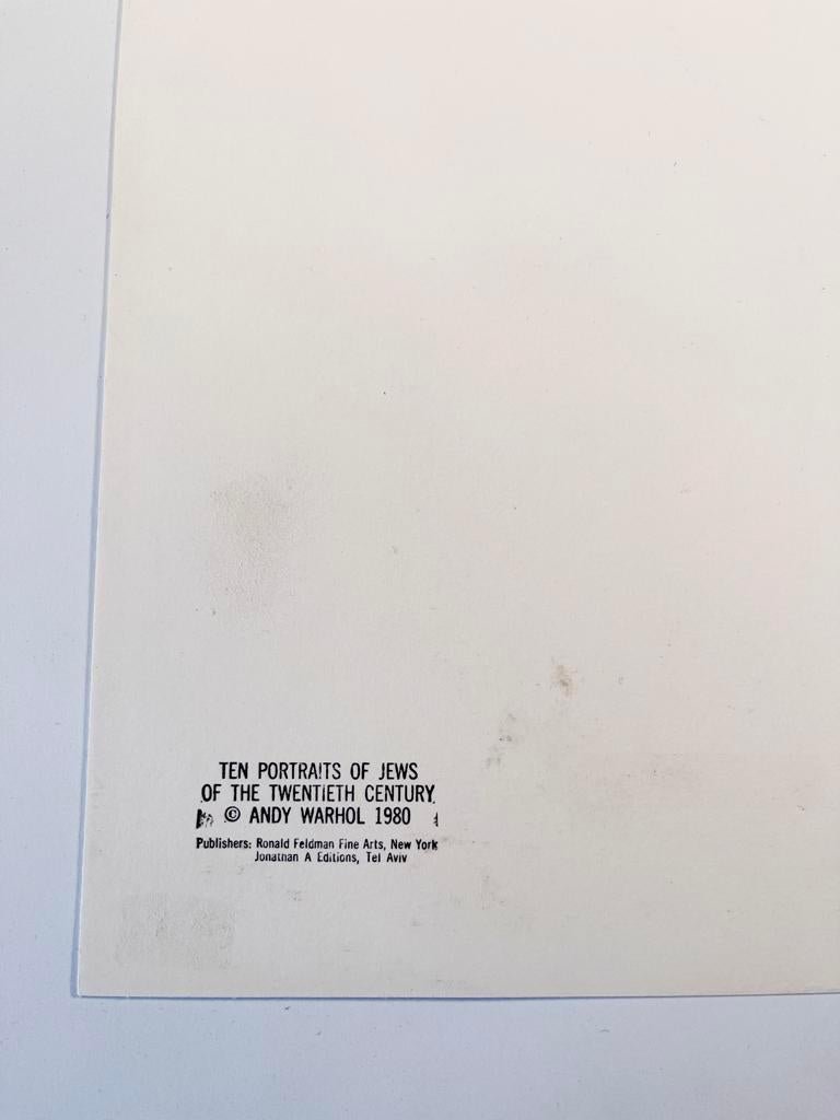 Ten Portraits of Jews of the Twentieth Century: George Gershwin For Sale 5