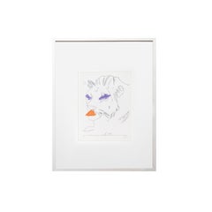 The Lion, 1975, Andy Warhol, Litografia a colori, Animale, Leone