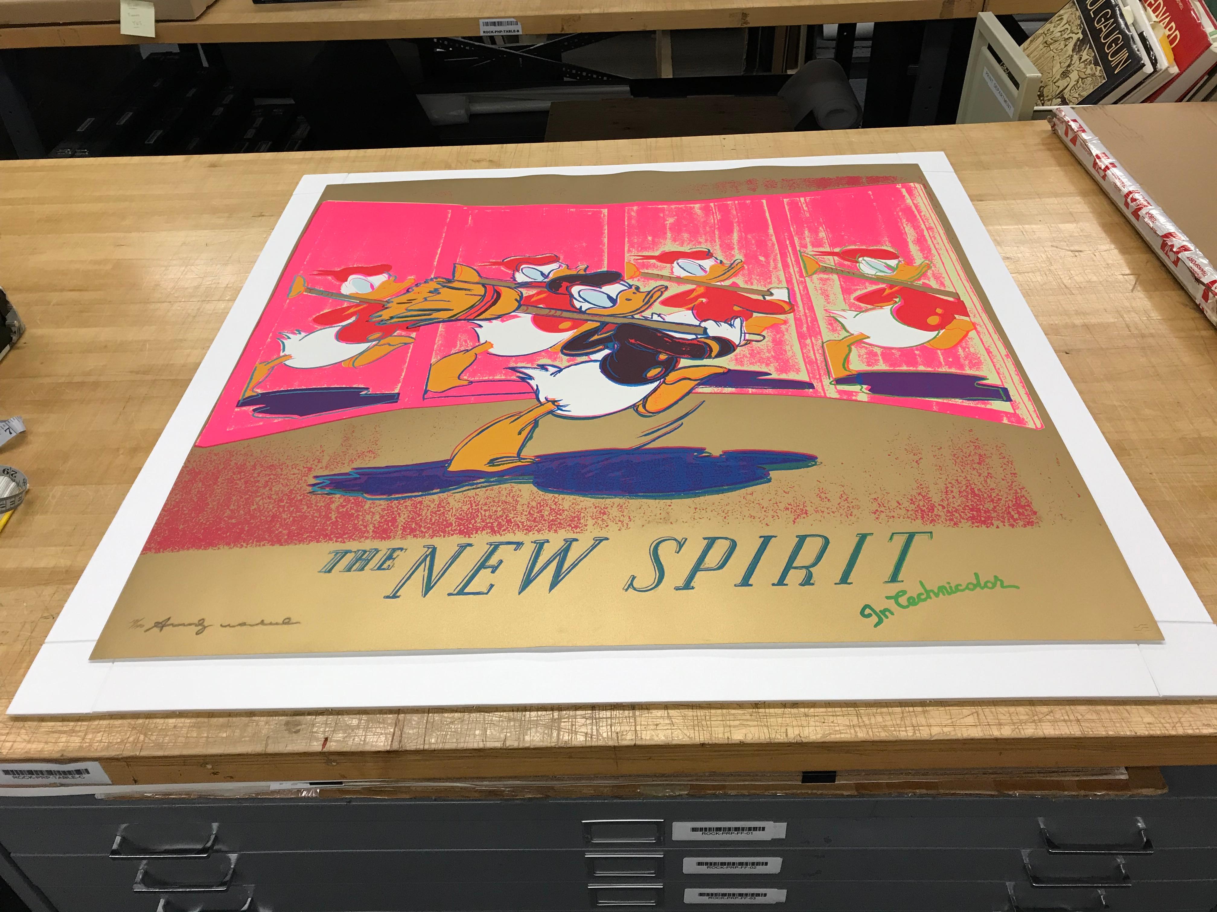 The New Spirit (Donald Duck) F&S II.357 - Print by Andy Warhol
