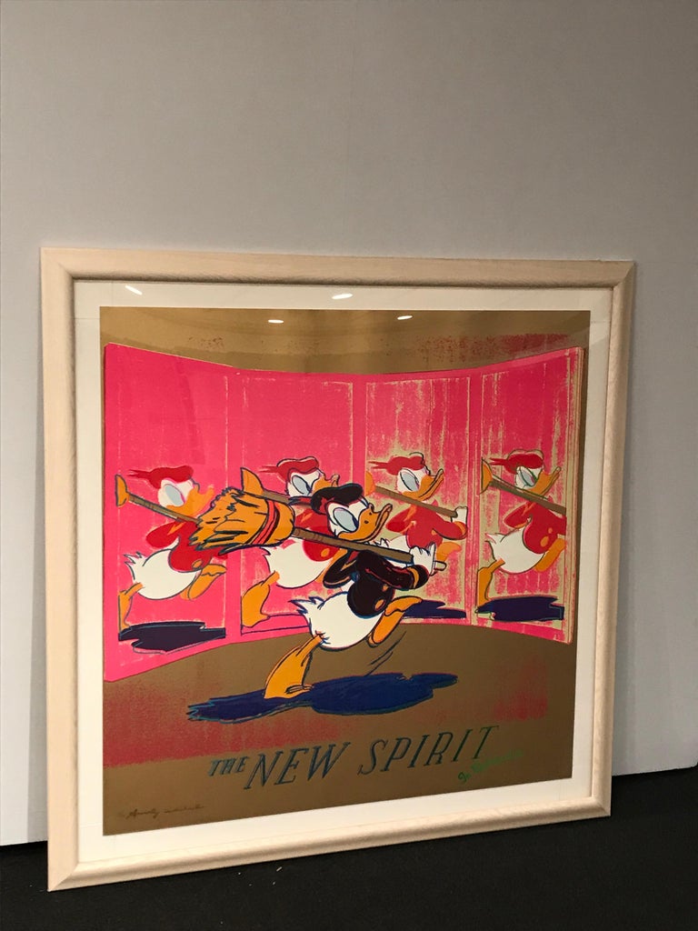 アンディ·ウォーホル The New Spirit (Donald Duck) Andy Warhol, The New Spirit, 1985 from the Ads Series