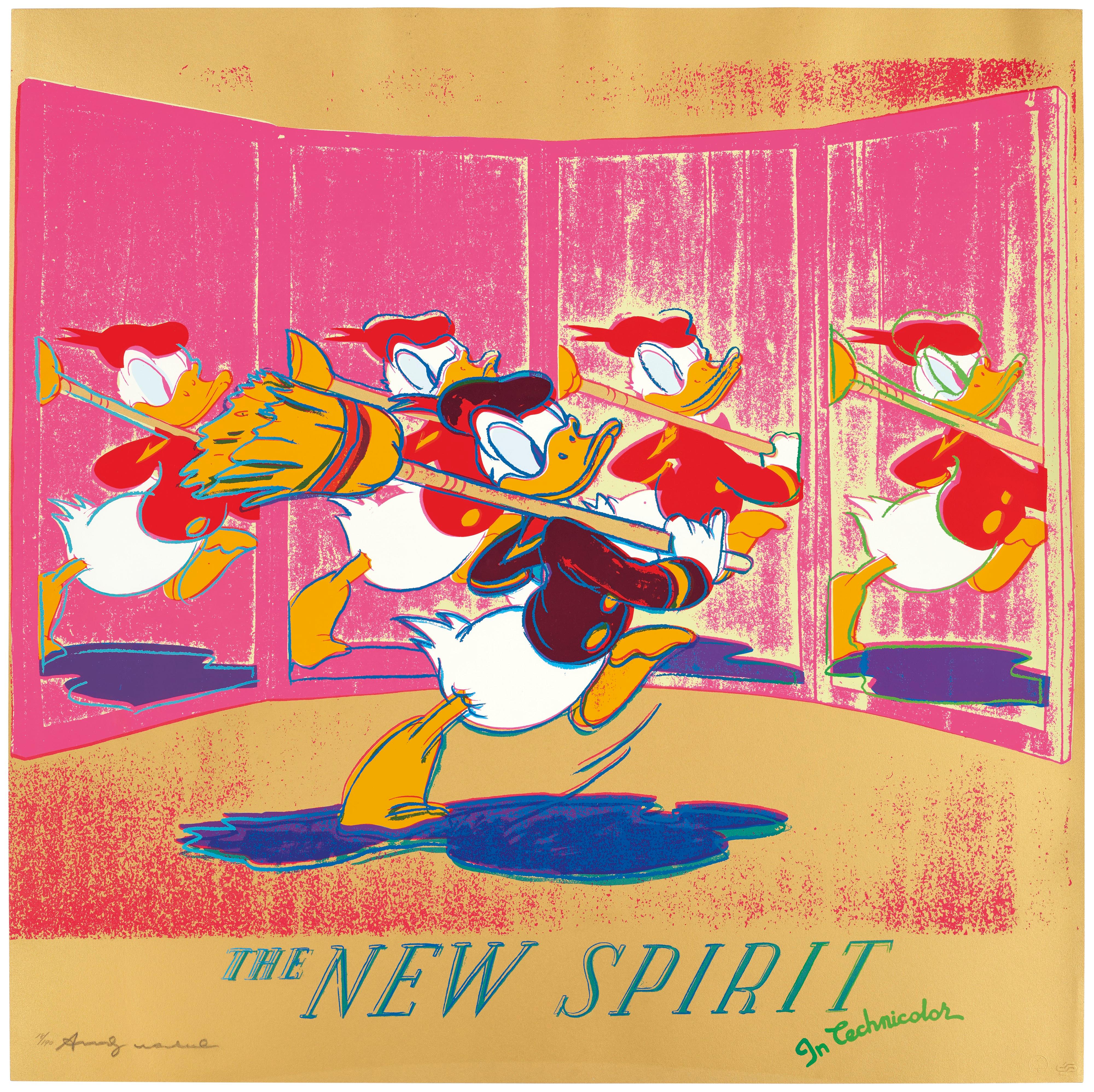 Andy Warhol Animal Print - The New Spirit (Donald Duck) F&S II.357