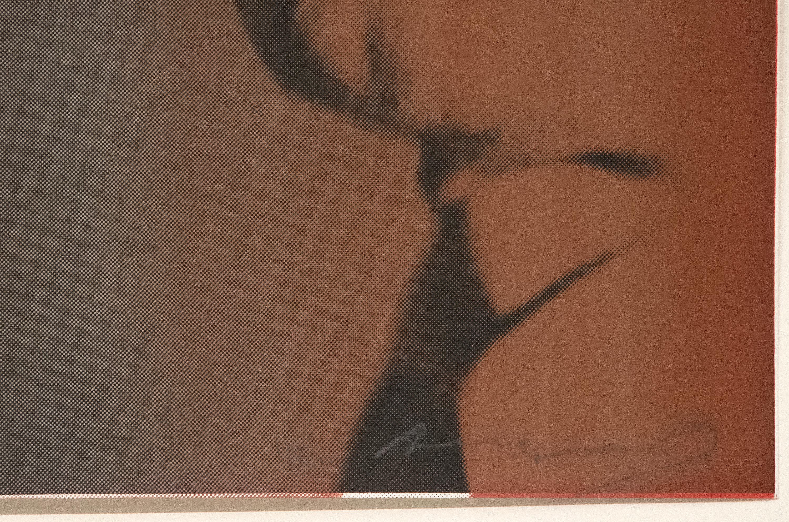 The Shadow (aus Myths) (Pop-Art), Print, von Andy Warhol