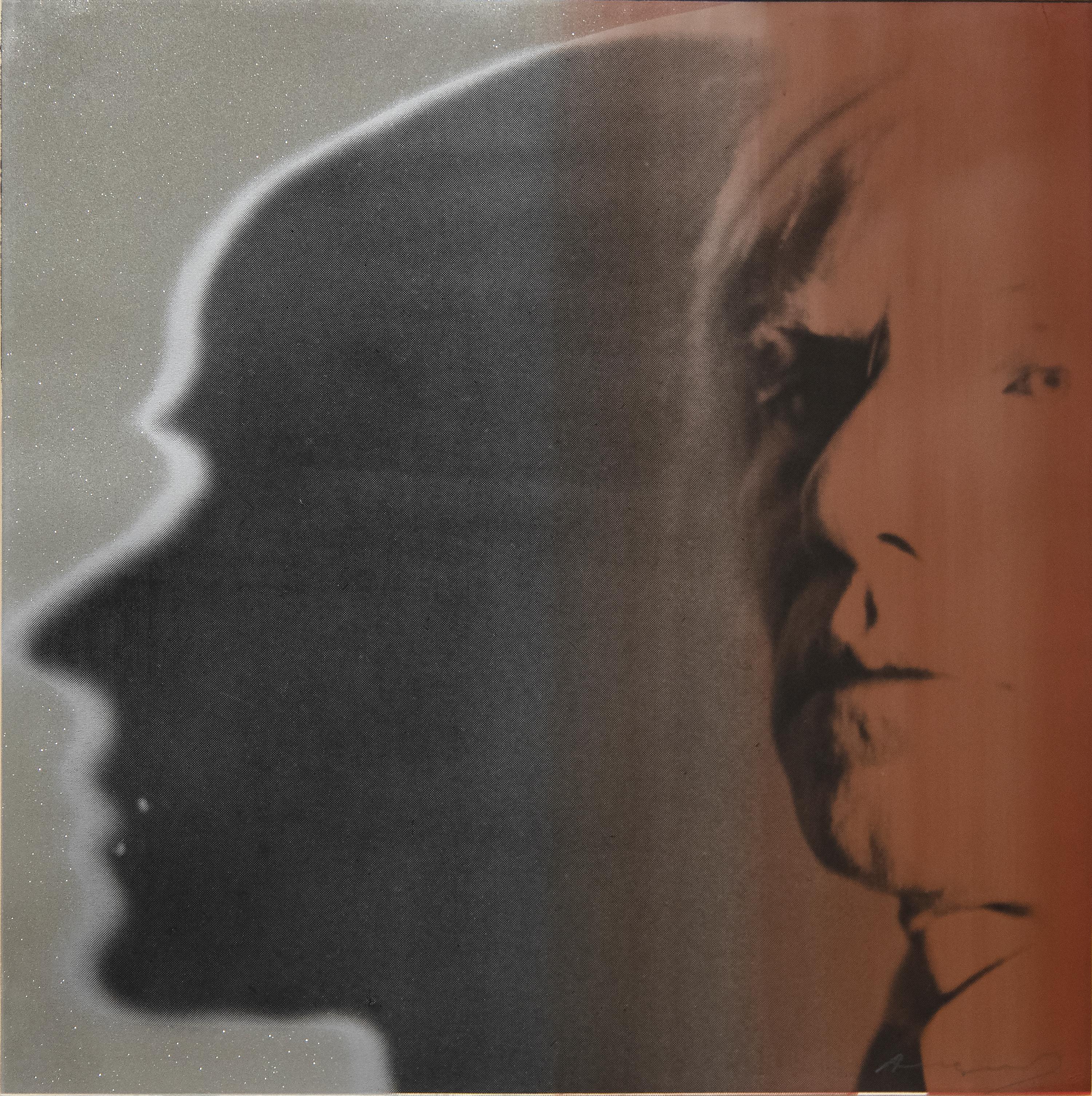 Andy Warhol Portrait Print - The Shadow (from Myths)