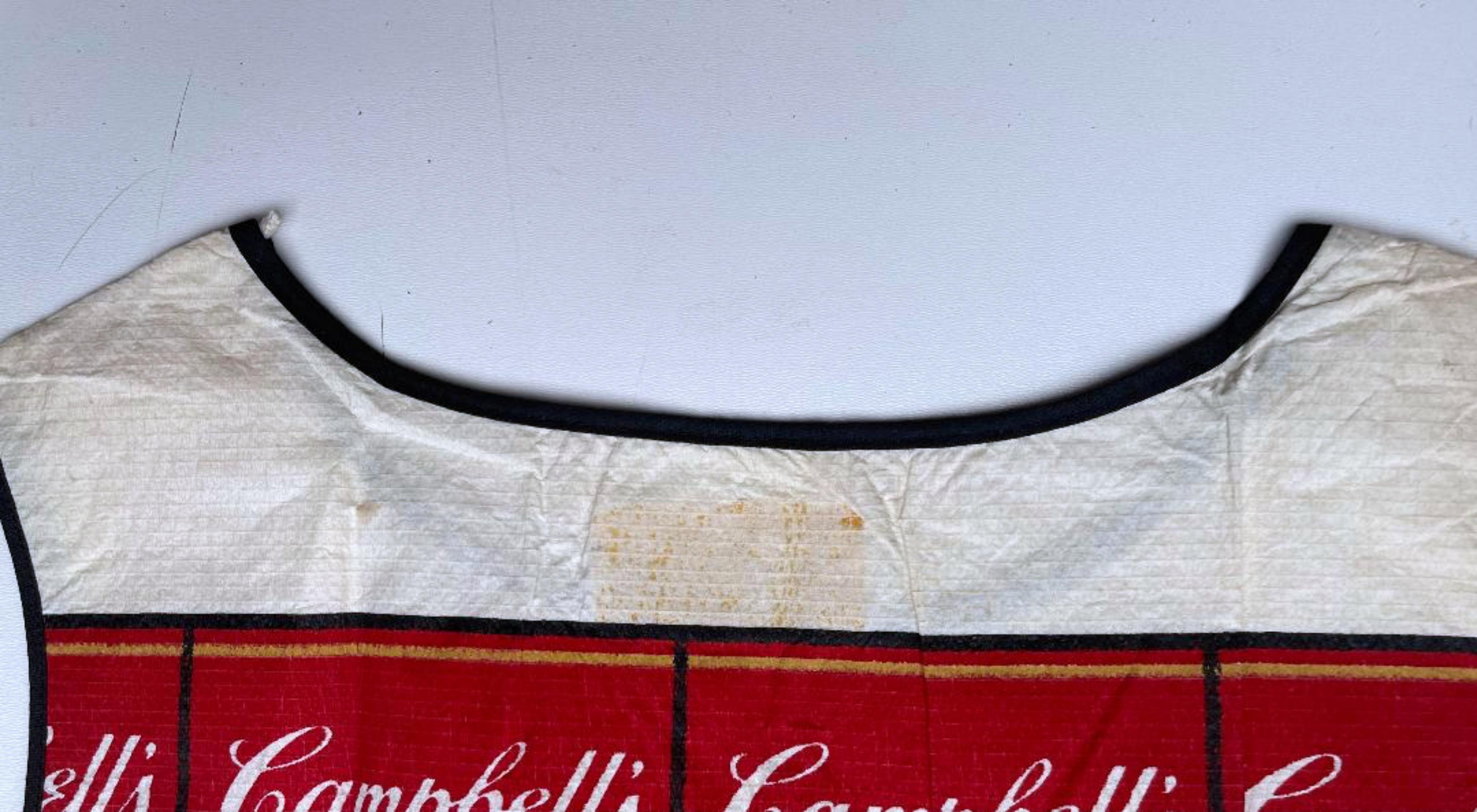 The Souper Dress screenprint cellulose w/ label, edition at Warhol & Met Museums - Pop Art Print by Andy Warhol