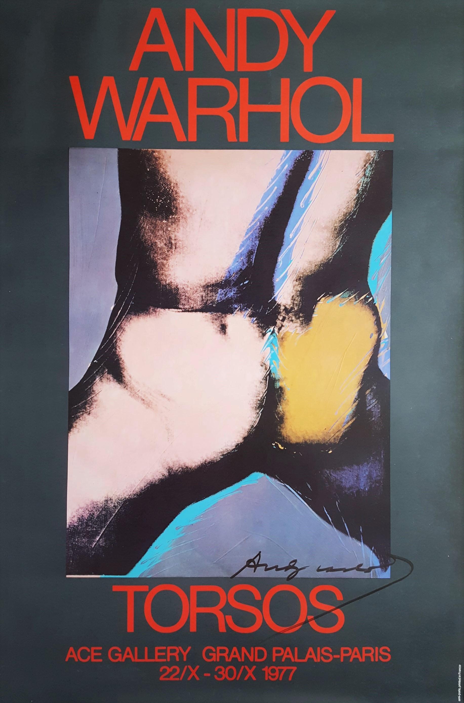 Andy Warhol Nude Print - Torsos: Ace Gallery/Grand Palais-Paris (Signed)