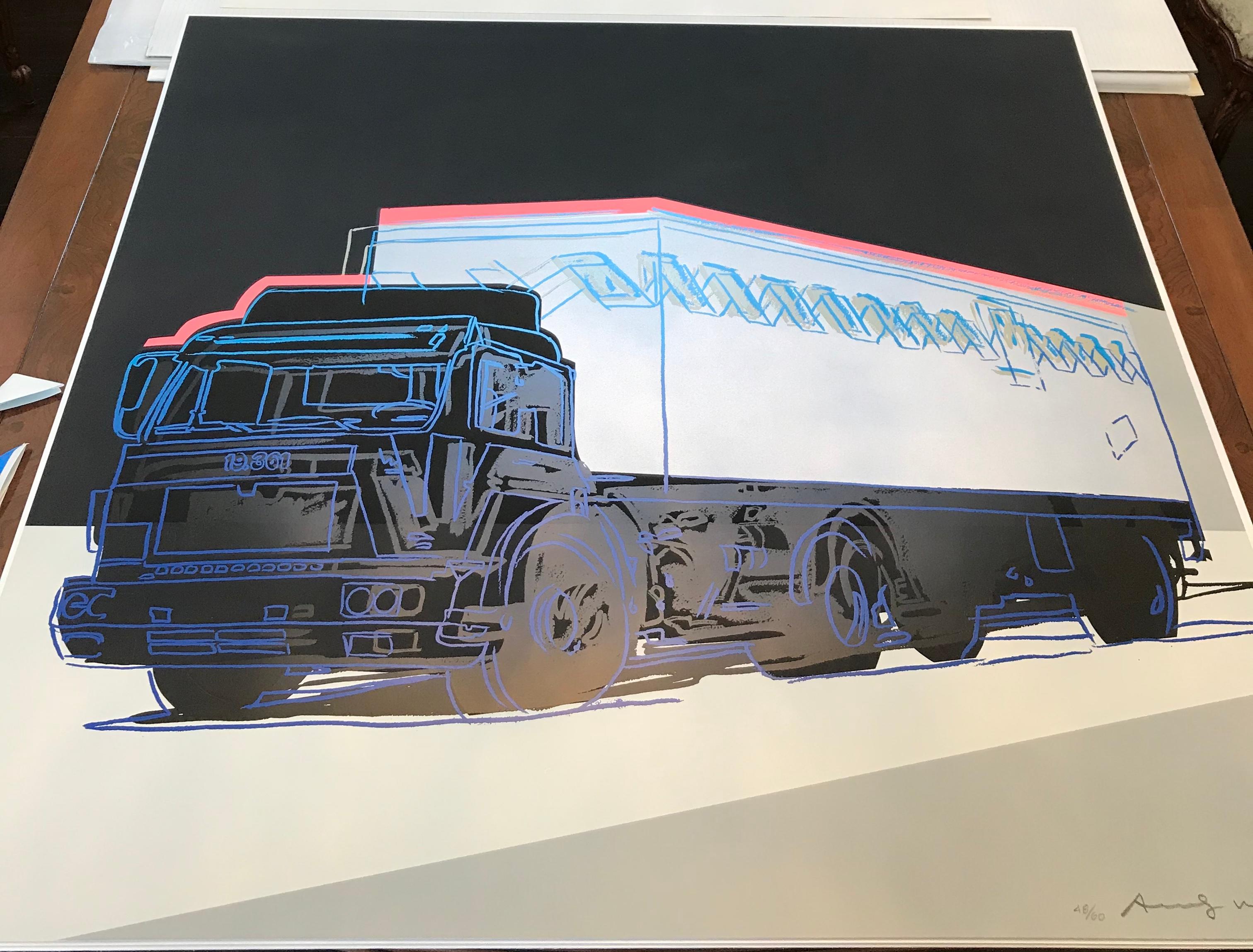 Truck 1985 F&S II.370 - Print by Andy Warhol