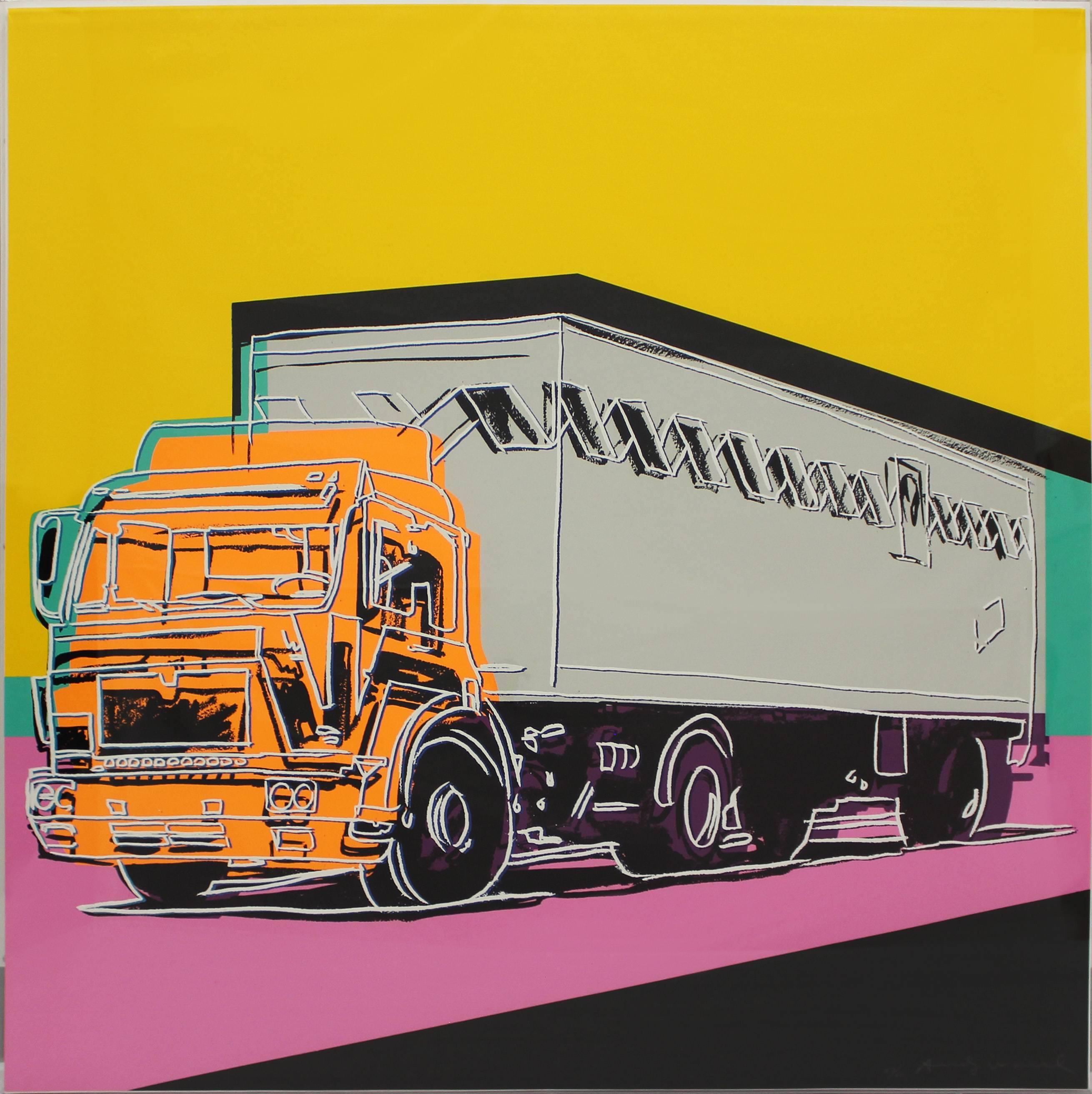 Truck, Complete Portfolio (FS II.367-370) - Print by Andy Warhol