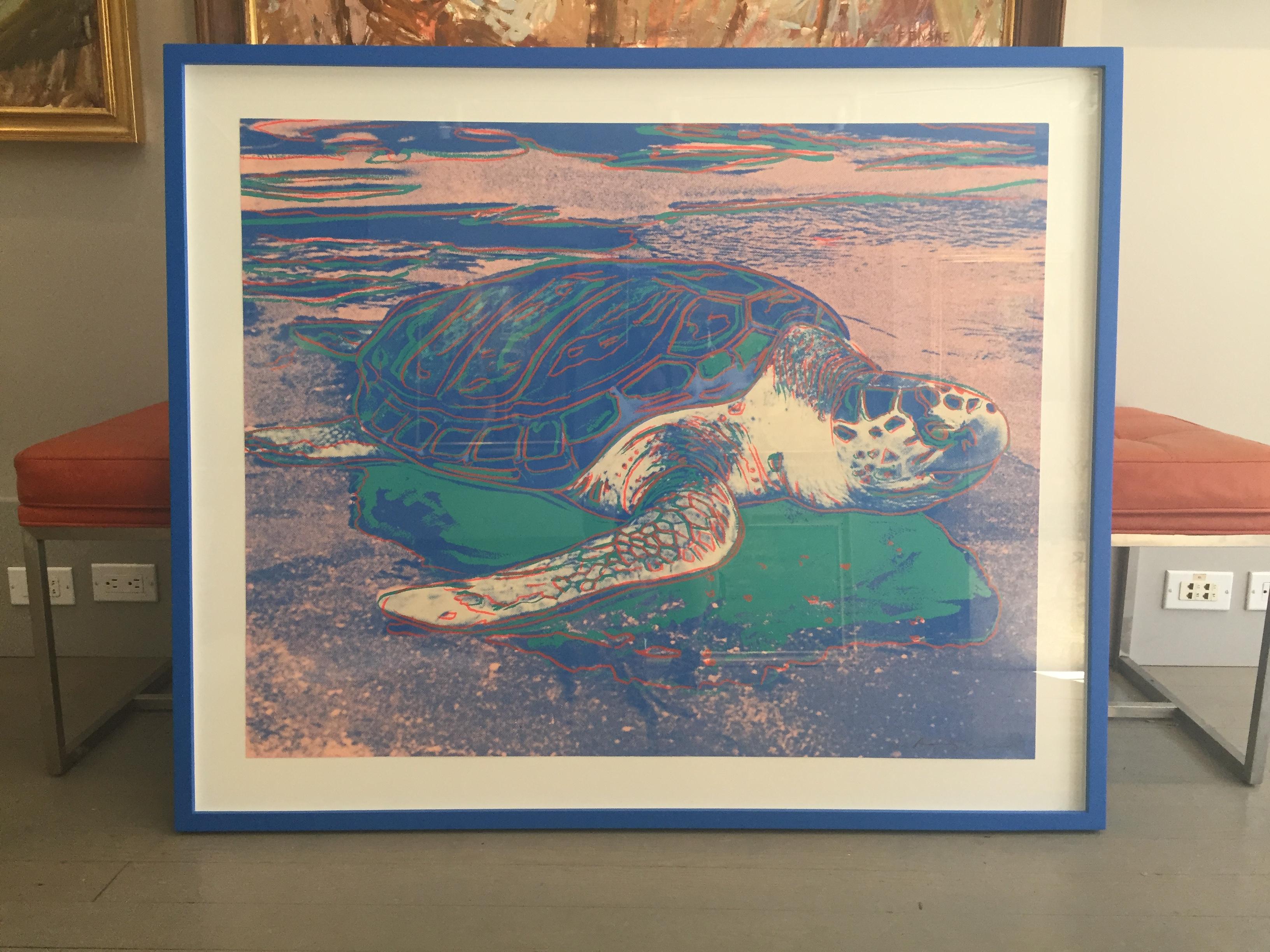 Turtle - Print by Andy Warhol
