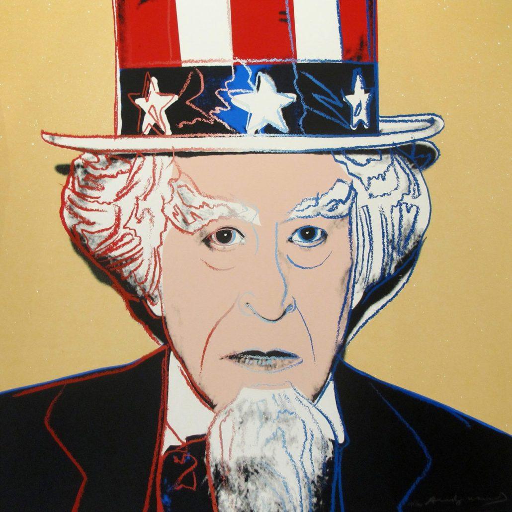 Andy Warhol Print - Uncle Sam