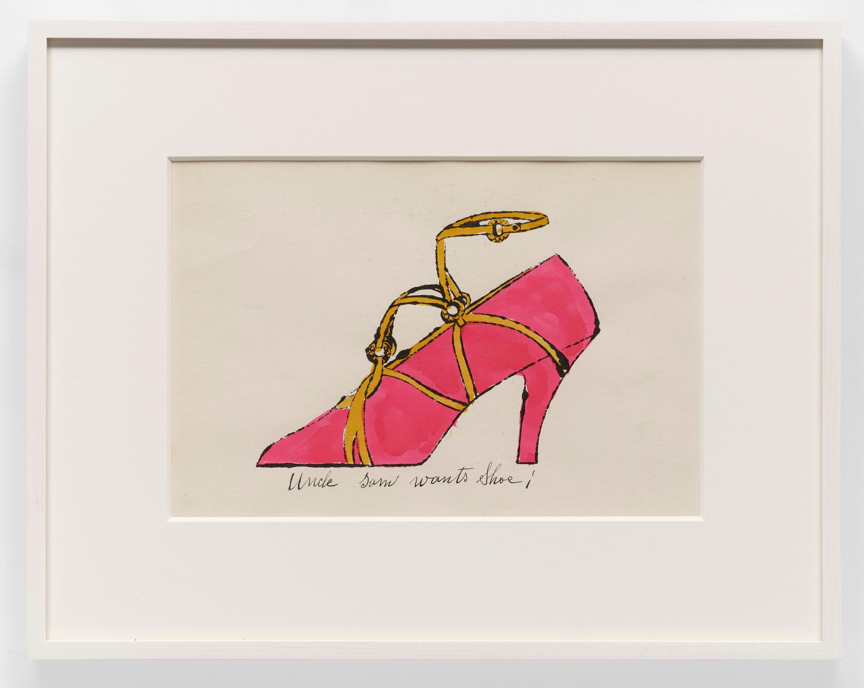 Frame size: 14 3/4 x 19 inches
Stamped on verso by The Estate of Andy Warhol and The Warhol Foundation