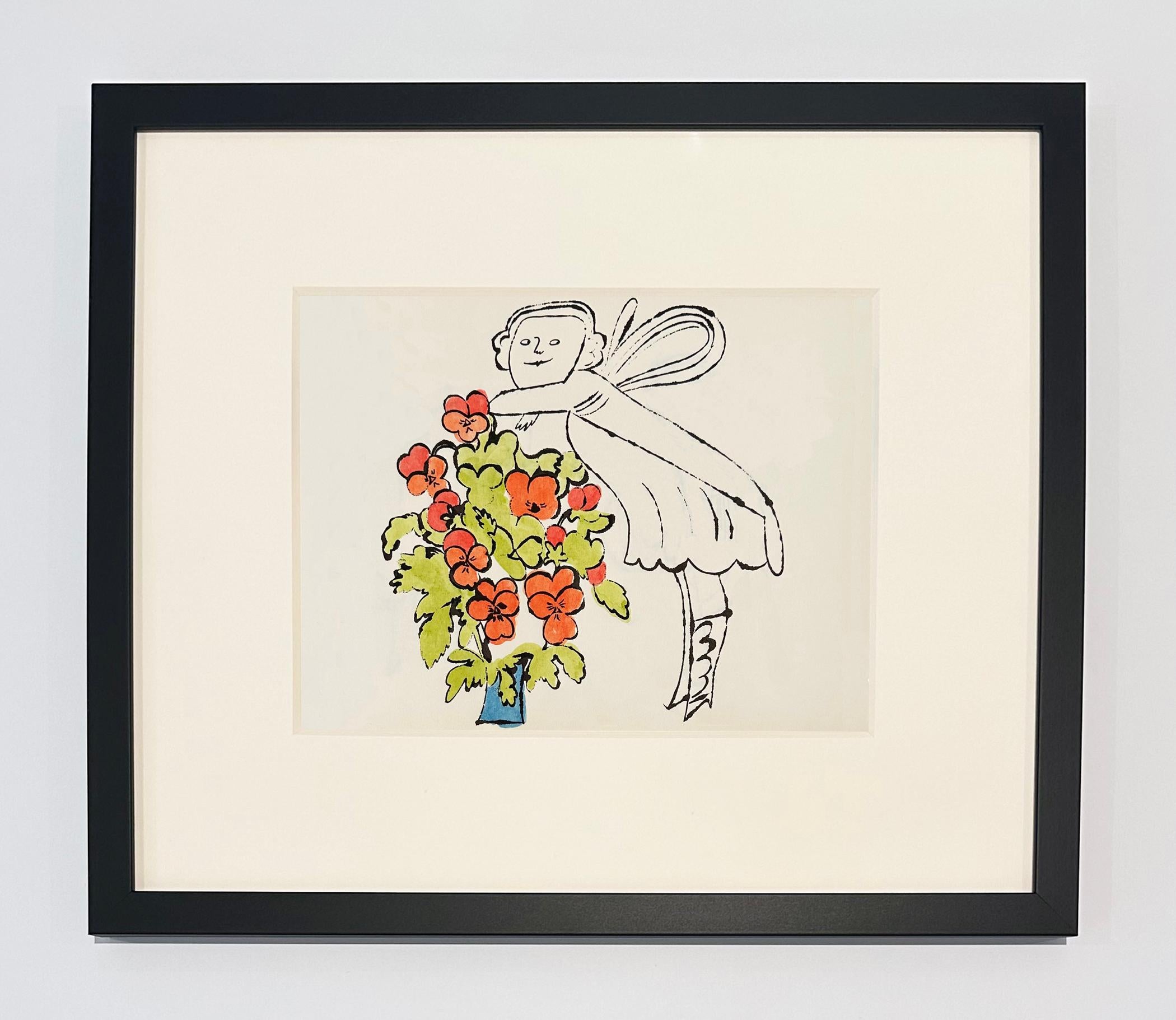 Sans titre de In the Bottom of My Garden (Plate 13) - Print de Andy Warhol