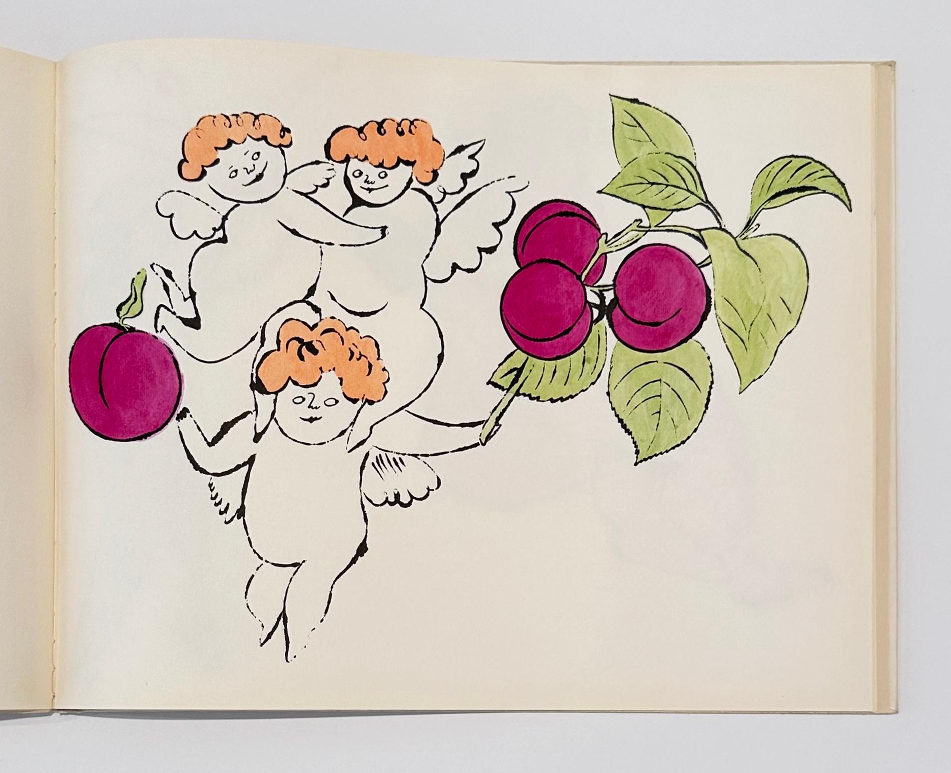 Sans titre de In the Bottom of My Garden (Plate 17) - Beige Print par Andy Warhol