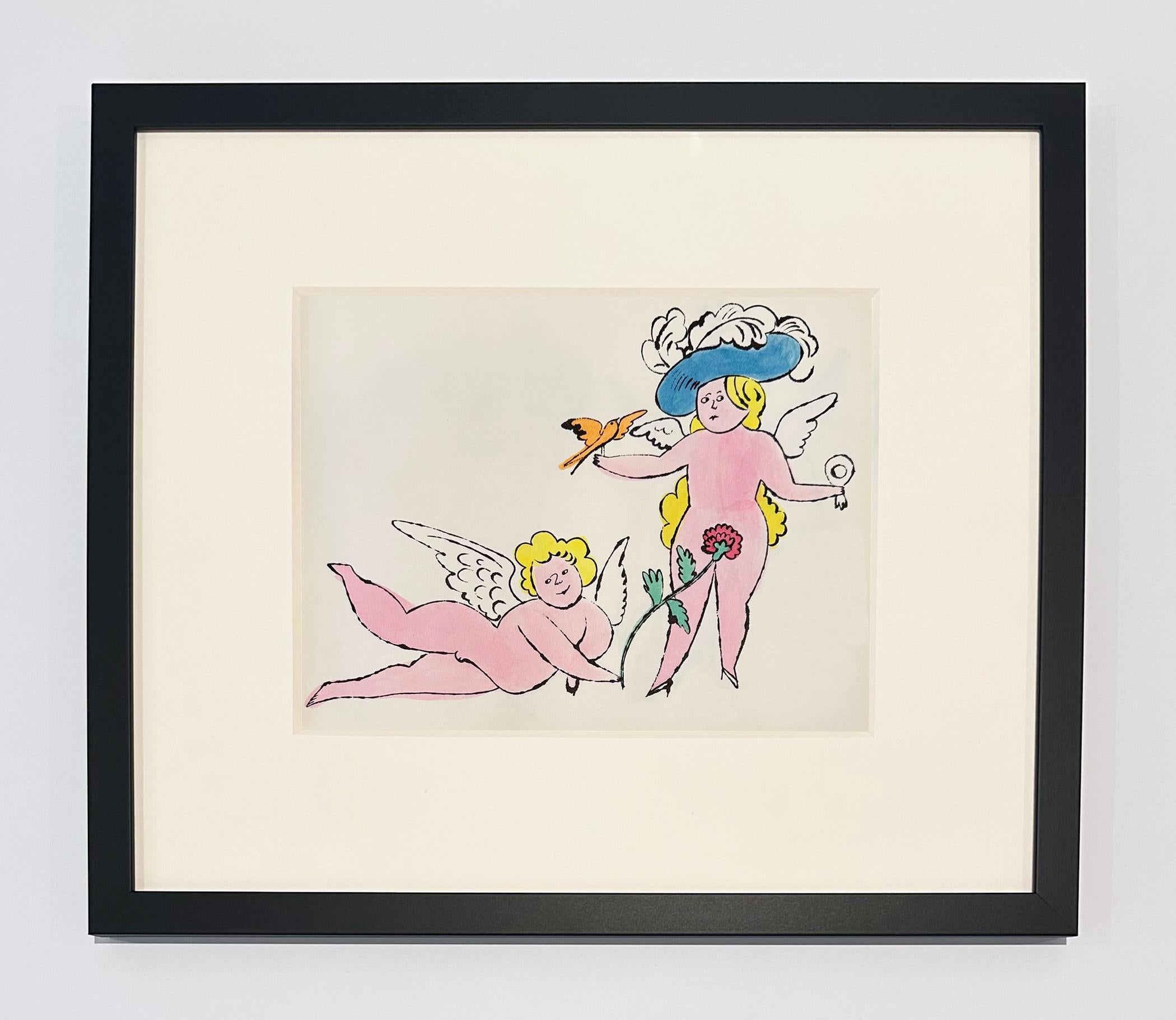 Senza titolo da In fondo al mio giardino (Piastra 9) - Print di Andy Warhol