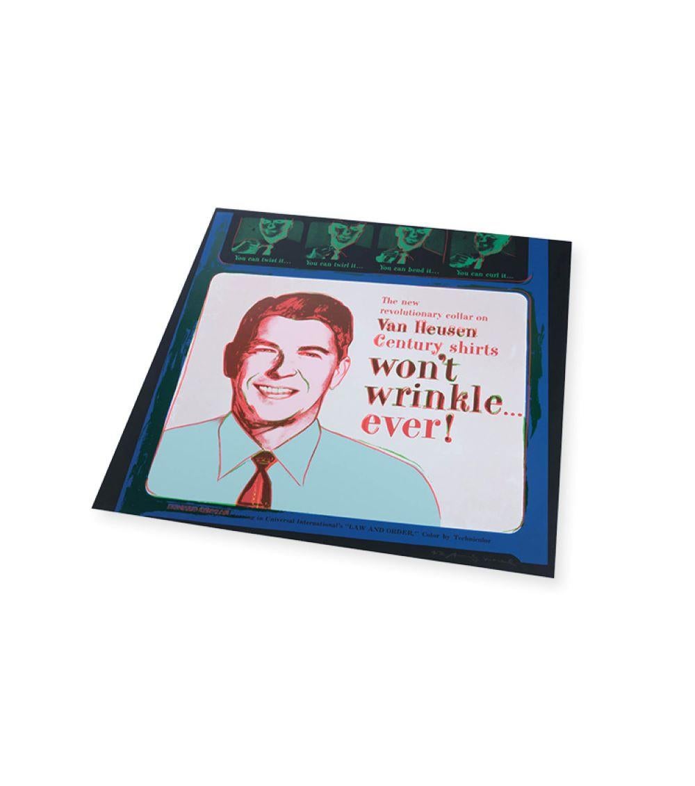 Van Heusen (Ronald Reagan), By Andy Warhol For Sale 5